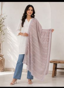 Embroidered Dupatta Scarf