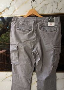 Old Navy Grey Cargo Pants Size 34