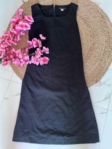 black one piece dress