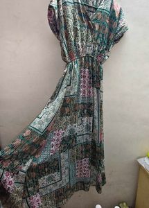 Boho Patchwork Maxi Dress