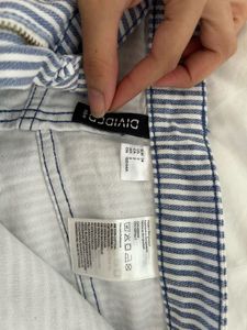 H&amp;M divided Striped Wide Leg Pants