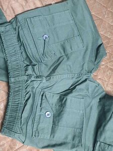Dark Green Cargo Pants