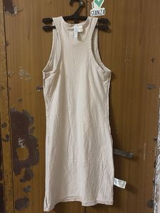 Beige Tank Dress - Casual Chic