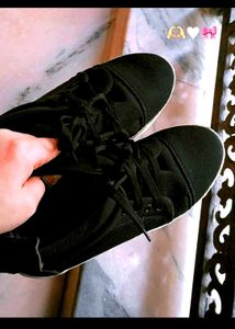 😍🥀pinteresty Black Sneakers