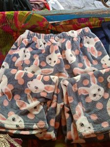 Cute Bunny Pajama Set