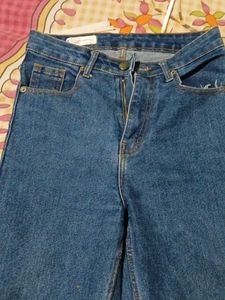 blue denim jeans
