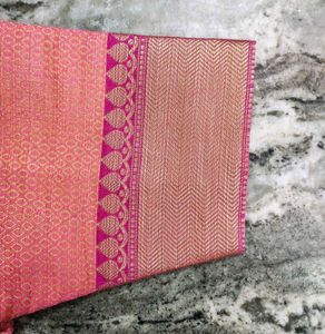 Cotton Silk Saree With Beautiful Blouse
