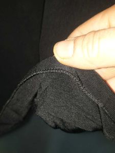 Chic Tie-Front Black Crop Top no 124