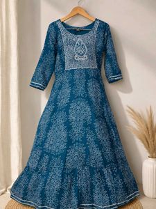 a very beautiful anarkali set
