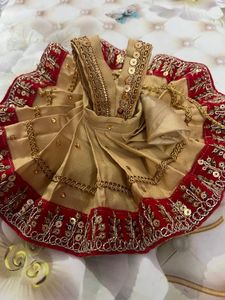 Laddu Gopal Hand Made Fancy Dress Fabric Cotton