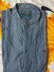 Crimson Club Men's Denim Shirt