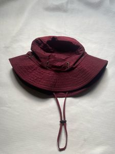Maroon Bucket Hat