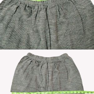 Grey Wide Leg Textured Pants 🆕 NWOT 🫶