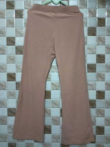 Soft peach Wide-Leg Sweatpants