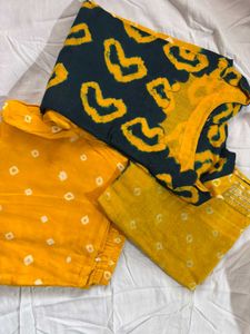 Bandhani Kurta Set