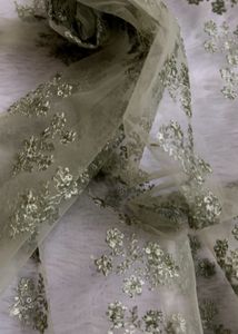 🍃 PASTEL GREEN NETTED SAREE 🍃