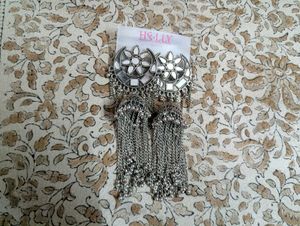 🪞✨Jhumka Earrings with Mirror work 🪞✨