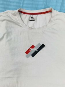 Men's White Slazenger T-Shirt