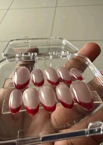 French Tip Press-On Nails