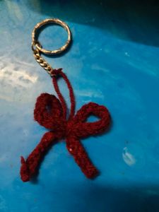 Handmade Bow Keychain