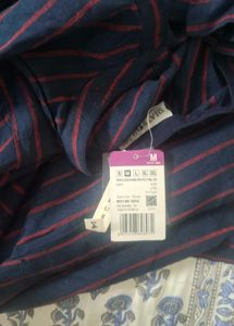 womens Striped short formal  Kurta