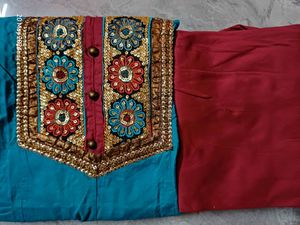 💙 Handmade anarkali suit.💥