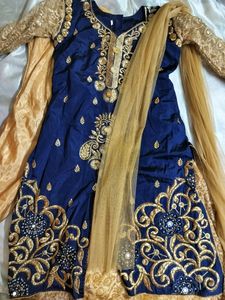 Gorgeous Ethic Choli Set With Pant And Shawl