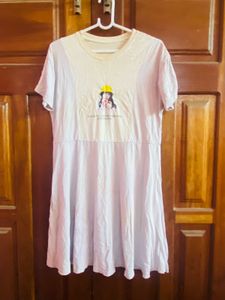 Cute Graphic T-Shirt Dress