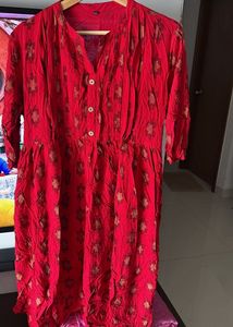 4 Maternity Floral Print Dress