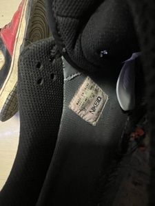 Original Nike Dunk Low Red Black Gold