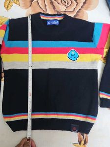 Colorful Striped boy's Sweater