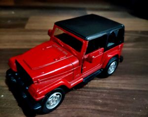 Red Jeep Diecast Model