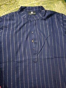 Men's vibrant Blue kurta