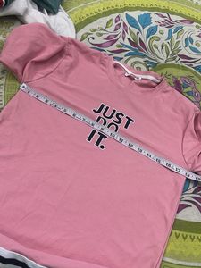 Men's Pink Oversized T-Shirt