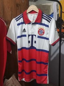 Adidas Bayern Munich Polo T-Shirt(size-L)