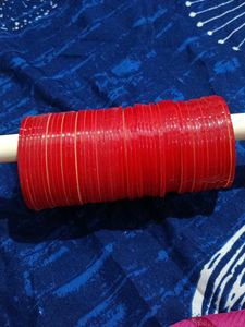 Red Bridal Bangles Set