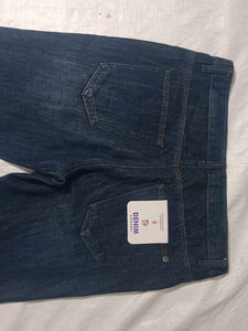 Dark Blue Denim Jeans