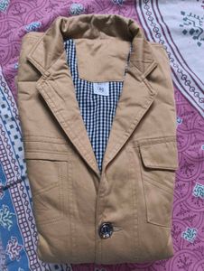 Men's Tan Casual Blazer