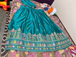 New semi stitched lehenga choli with dupatta piece