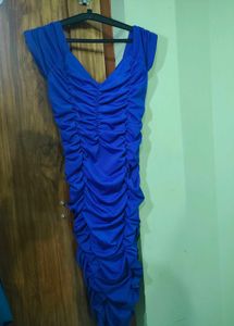 Newme Stunning Ruched Off-Shoulder Bodycon Dress
