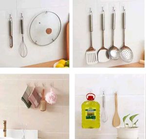 20 Pcs Adhesive Wall Hooks