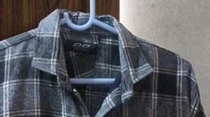 Men's Plaid Flannel Shirt/ Overshirt