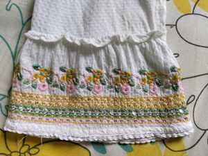 Boho Style Embroidered &amp; Lace Trimmed Kurtas