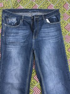 Women's Blue Wash Flare Jeans