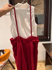 Rend Dungaree Pant With Suspenders