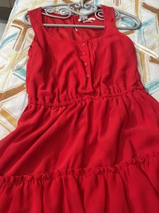Red Party Wear Dress