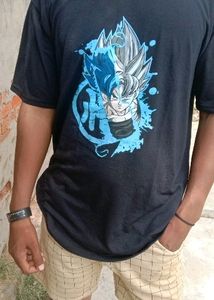 Dragon Ball Z Goku Printed Tshirt
