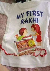 Special Combo Of Rakhis &amp; Printed 👕 T Shirt