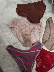 5 sets Comfortable Panty Bundle