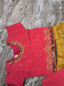 Girls' Ethnic Lehenga Choli Set